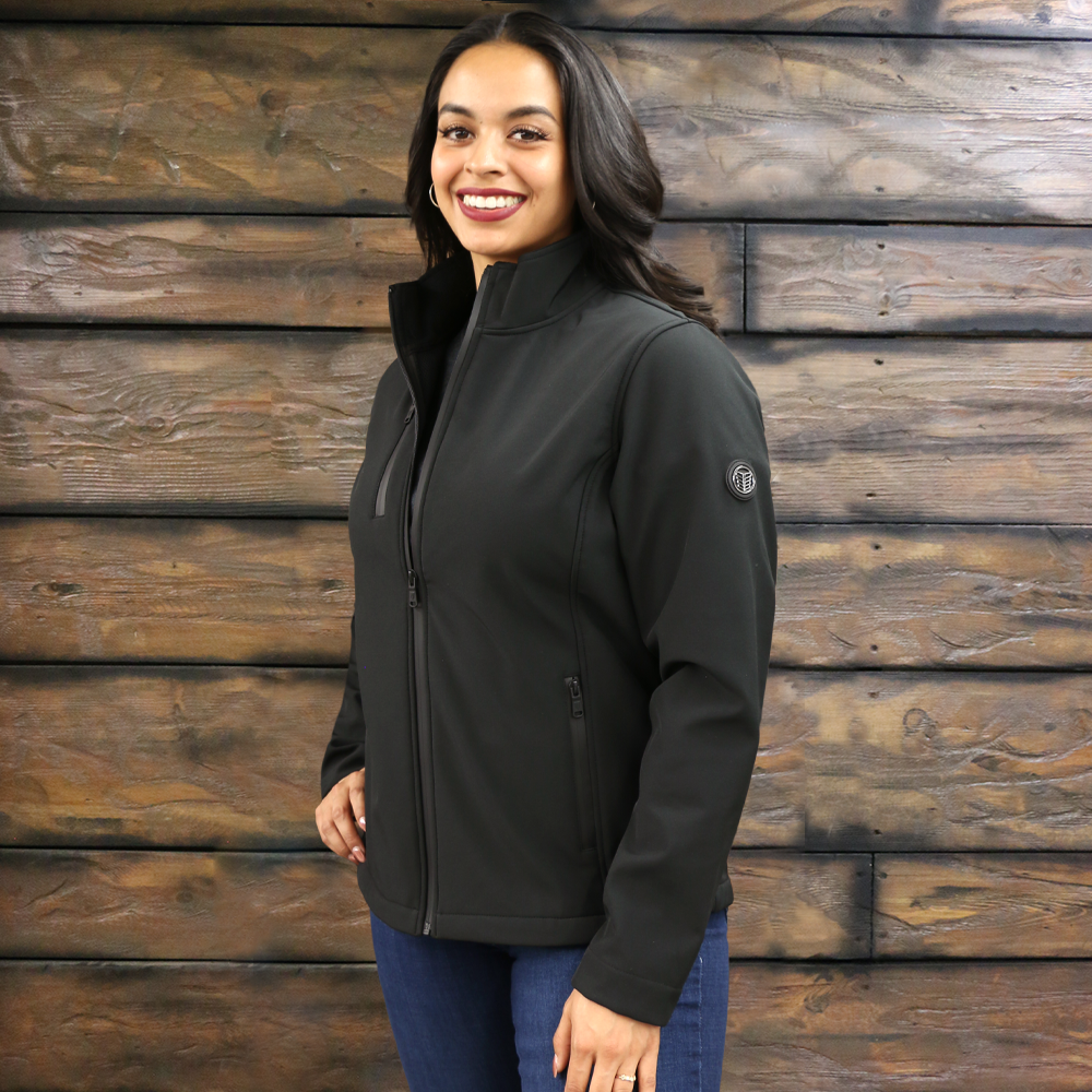 Tempco Womens Dallas Softshell Iron Feather Jacket - TL1310