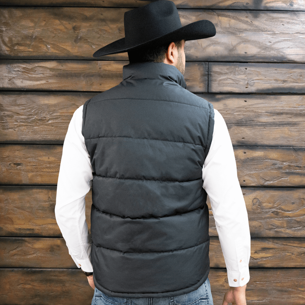 F.V.V.O DRAWSTRING PUFFER VEST｜メンズ