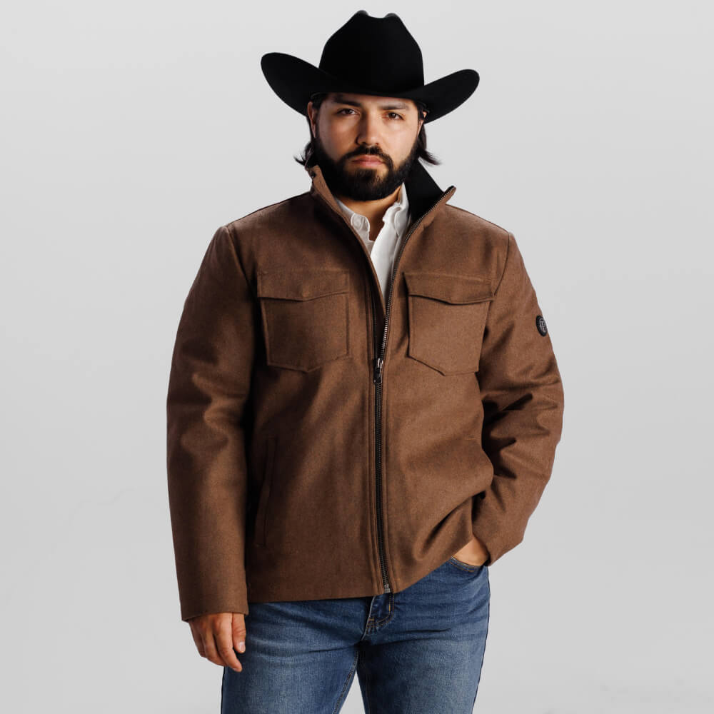Tempco Mens Alamo Wool Blend Jacket | Durable Midweight