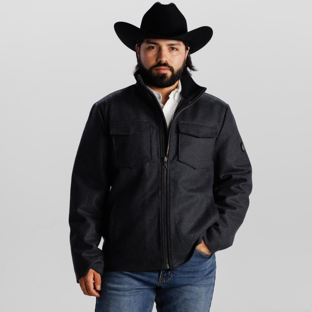 Tempco Mens Alamo Wool Blend Jacket | Durable Midweight