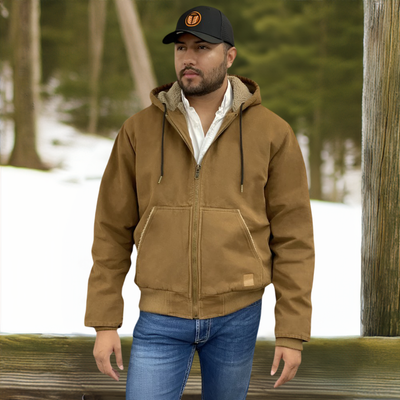 Tempco Mens Cruces Canvas Hood Jacket 