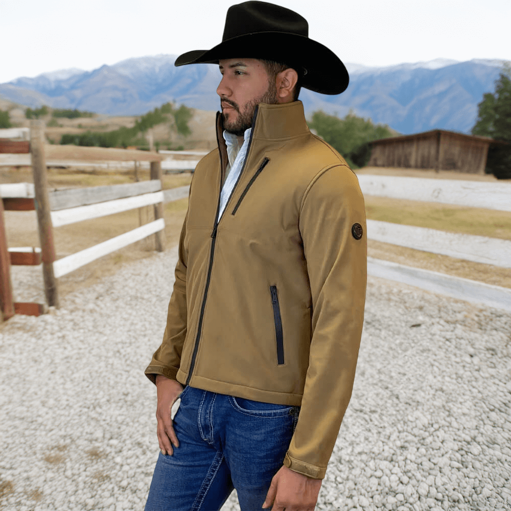Tempco Mens Dallas Softshell Iron Feather Jacket | Shop Now