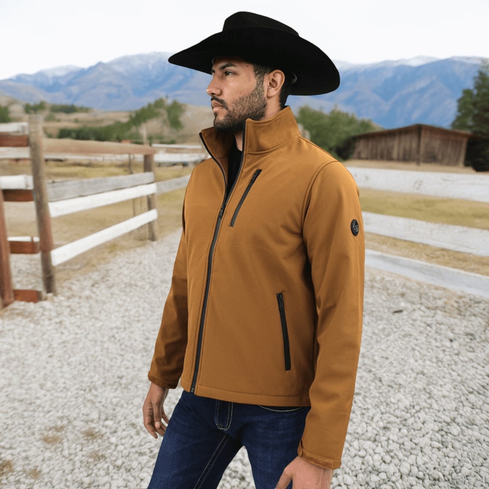 Tempco Mens Dallas Softshell Iron Feather Jacket | Shop Now