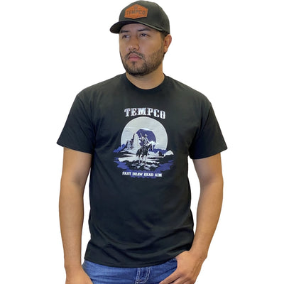 Tempco Mens Dead Aim Short Sleeve T-Shirt Black