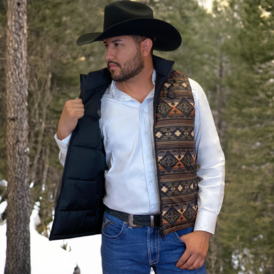 Tempco Mens Durango Reversible Puffer Vest