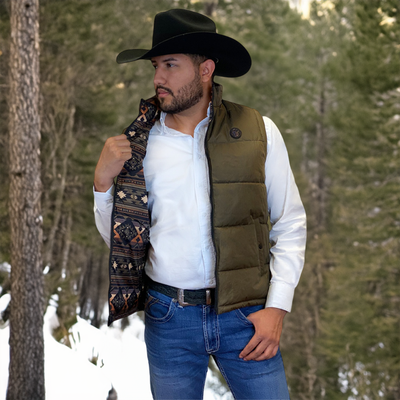 Tempco Mens Durango Reversible Puffer Vest