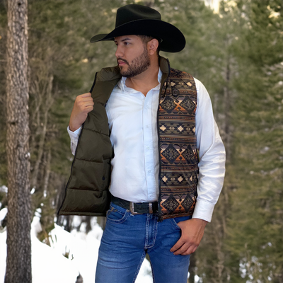 Tempco Mens Durango Reversible Puffer Vest