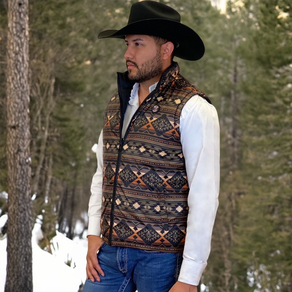 Tempco Mens Durango Reversible Puffer Vest