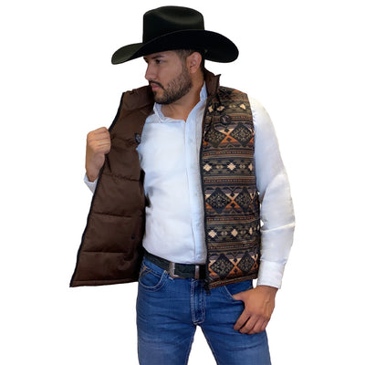 Tempco Mens Durango Reversible Puffer Vest 