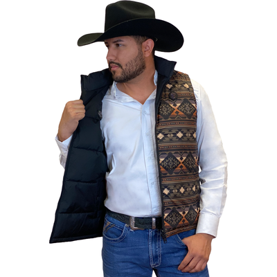 Tempco Mens Durango Reversible Puffer Vest 