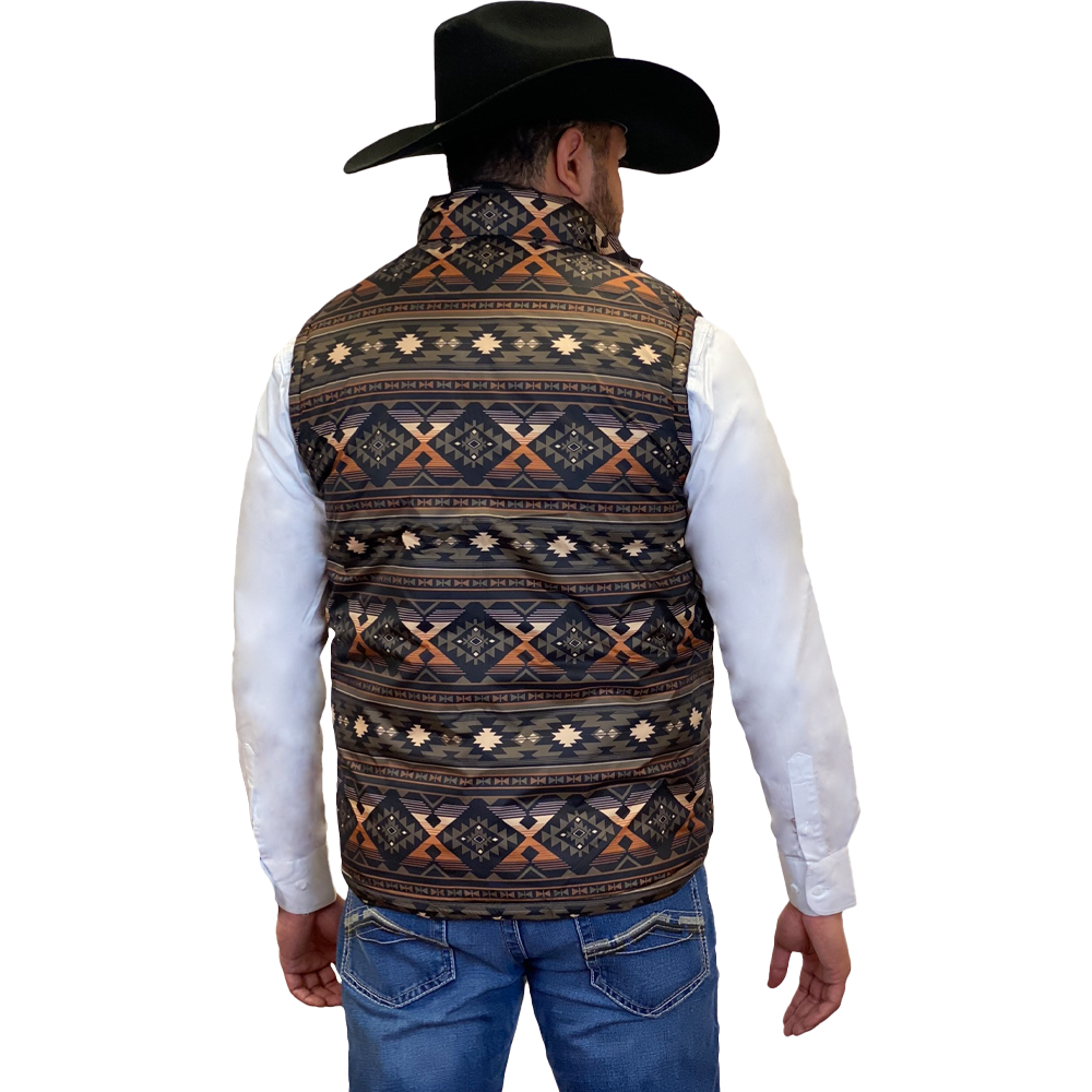 Tempco Mens Durango Reversible Puffer Vest 