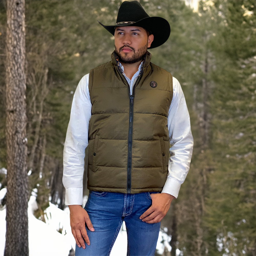 Tempco Mens Durango Reversible Puffer Vest