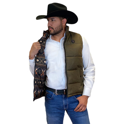 Tempco Mens Durango Reversible Puffer Vest 