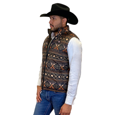 Tempco Mens Durango Reversible Puffer Vest 