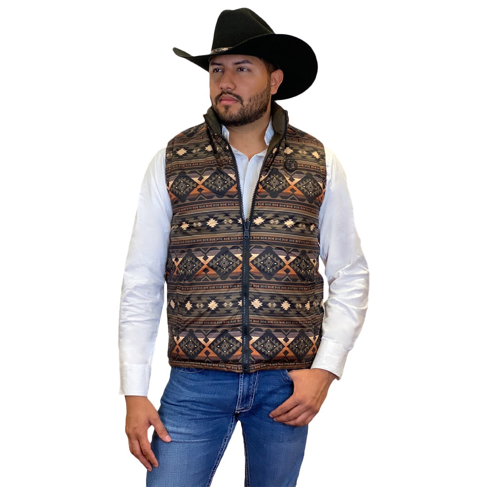 Tempco Mens Durango Reversible Puffer Vest 