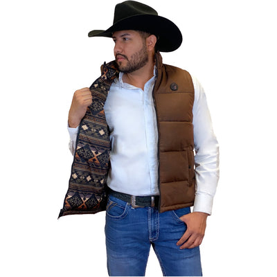 Tempco Mens Durango Reversible Puffer Vest - TM1230
