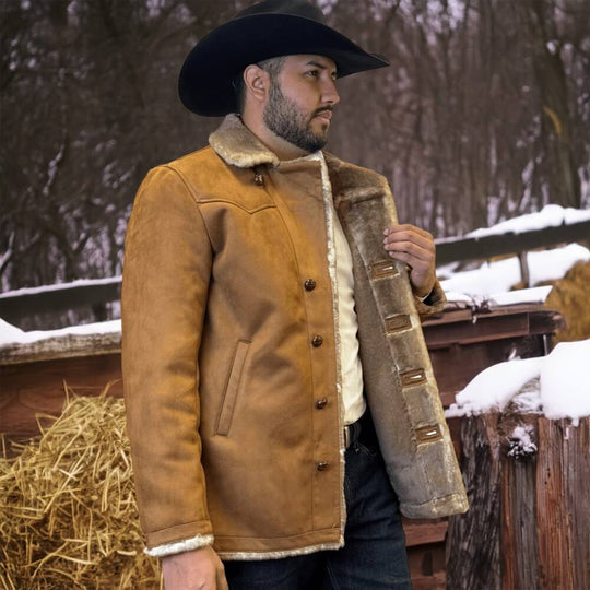 Tempco Mens Marlboro Cognac Coat | Western | Shop Now