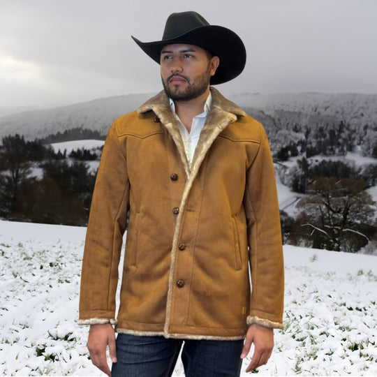 Tempco Mens Marlboro Cognac Coat | Western | Shop Now