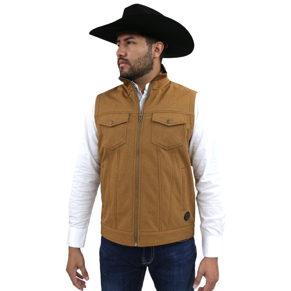 whiskey softshell vest