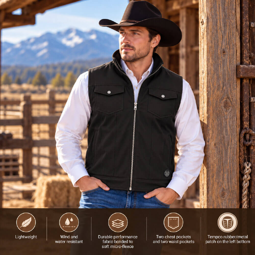 Western Vests For Mens & Womens | Tempco Clothing | Shop Now