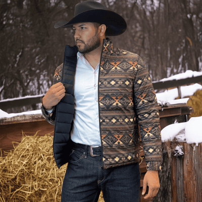 Tempco Mens Ruidoso Reversible Puffer Jacket