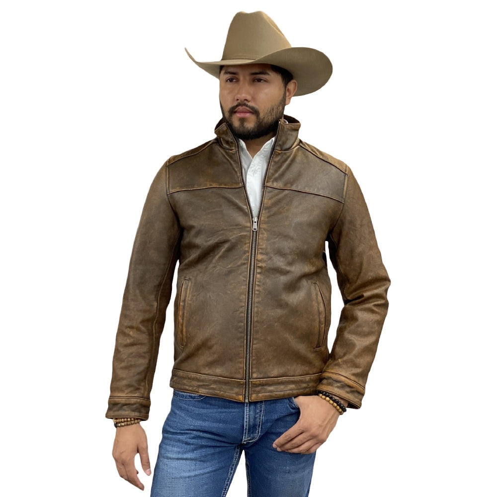 Tempco Mens Sawyer Leather Jacket