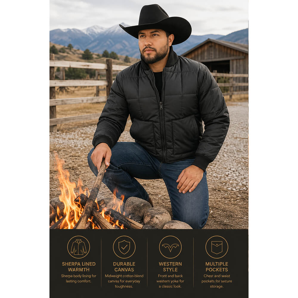 Tempco Mens Sportlite Classic Western Jacket - SPORTLITE