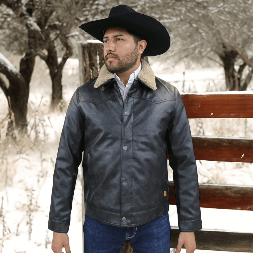Tempco Mens Alpine Eco-Leather Jacket