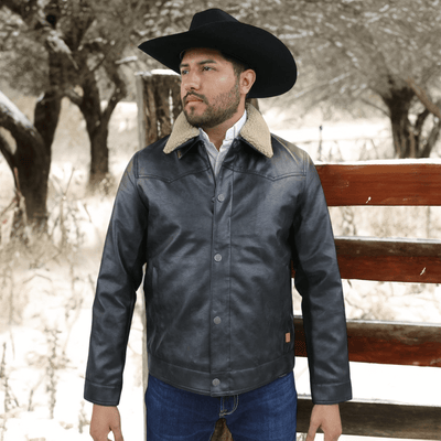Tempco Mens Alpine Eco-Leather Jacket