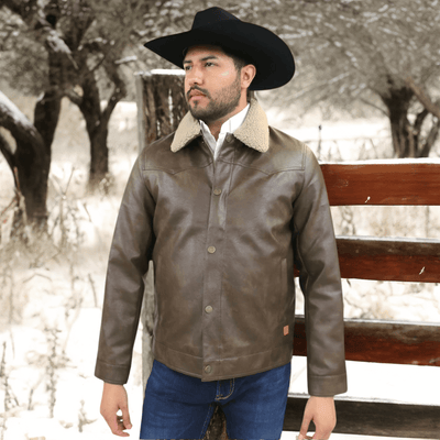 Tempco Mens Alpine Eco-Leather Jacket
