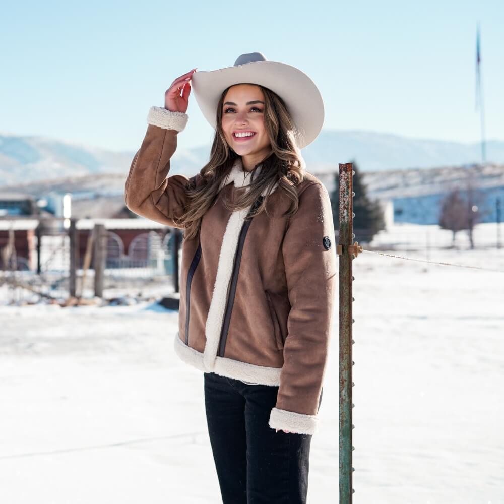 Tempco Womens Ashley Aviator Jacket | Classic | Western