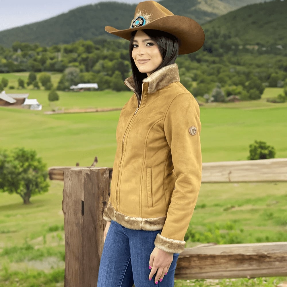 タグ付　サブカルチャー SUEDE BOA RABCH JACKET Tempco Womens Harper Suede Jacket | Classic Western