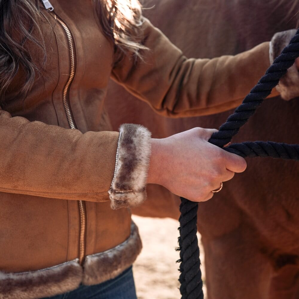 Tempco Womens Harper Suede Jacket | Classic Western