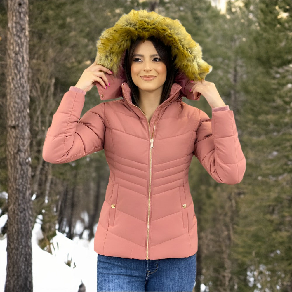 Puffer Jackets with Hood: Stay Warm and Stylish This Winter插图1 Womens Jackets