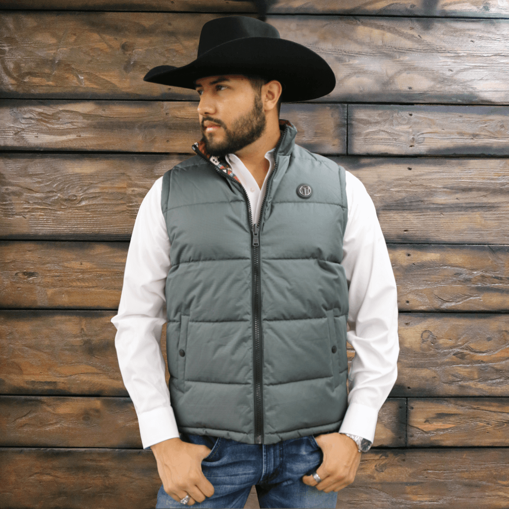 Tempco Mens Durango Reversible Puffer Vest TM1228